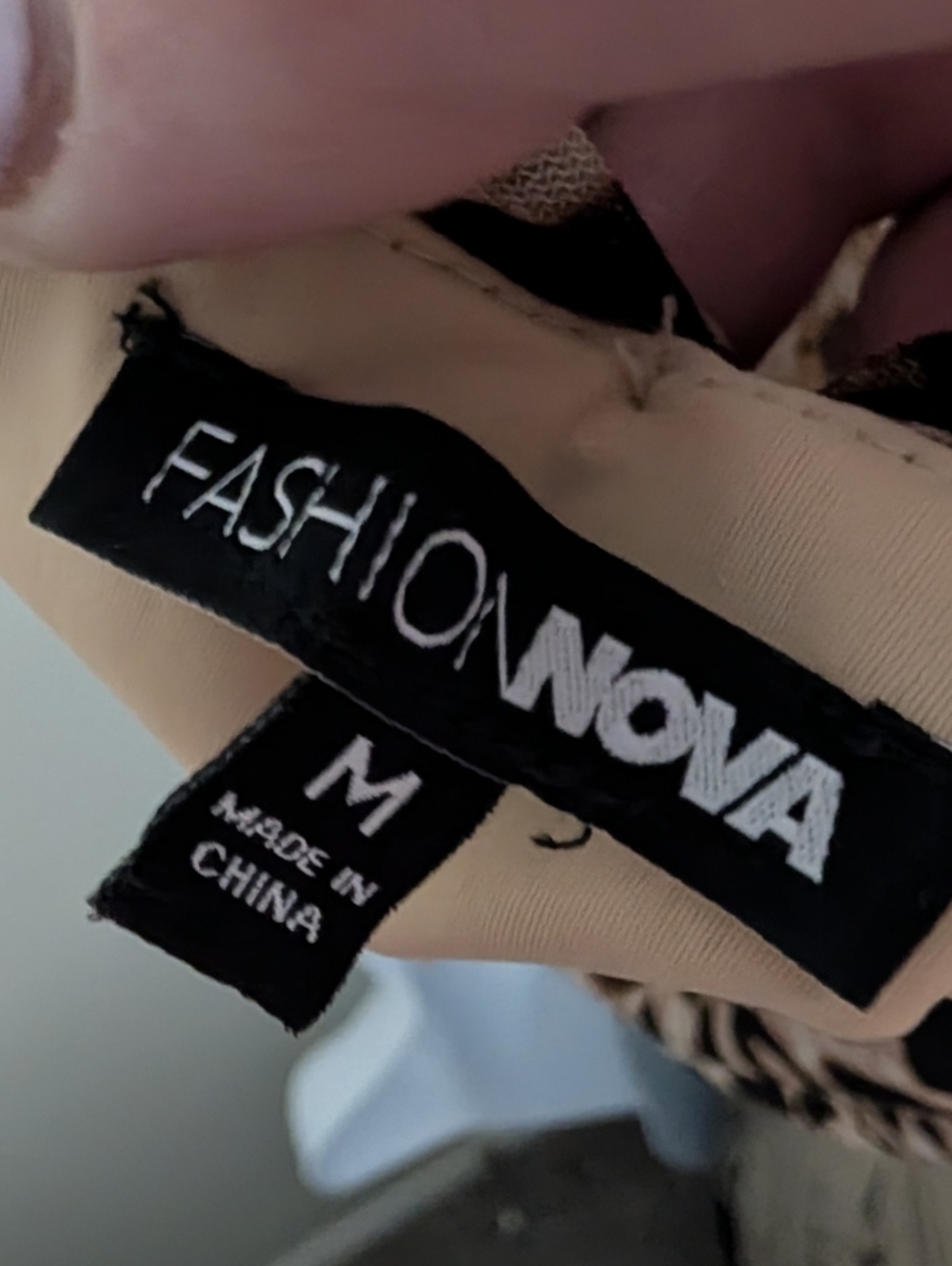 Fashion Nova Leopard Mesh Maxi Dress Medium Bodycon Halter Open Back High Slit - Picture 10 of 13